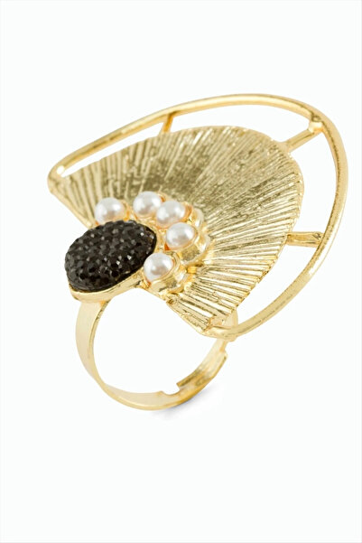 Marsilyan Nvdn- Anchor Pearl Stone Ring Iegrs-Nvdn1