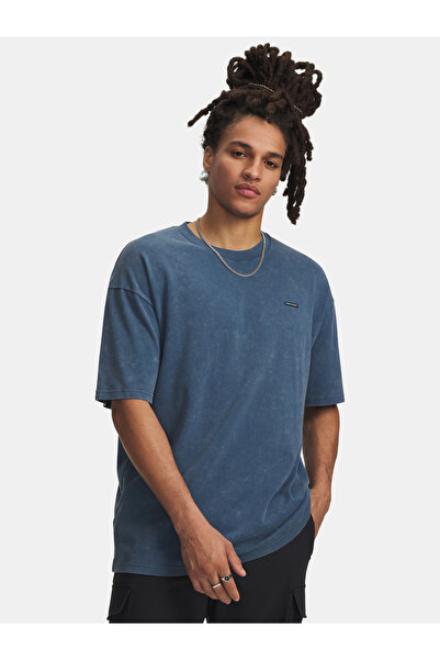Under Armour Tricou bărbătesc UA M HW OS LOGO WASH SS-BLU