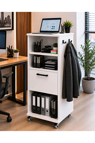 Kenyap Mobil Ofis Dolabı , Çekmeceli Kahve makinası Dolabı &Çok Amaçlı Dolap