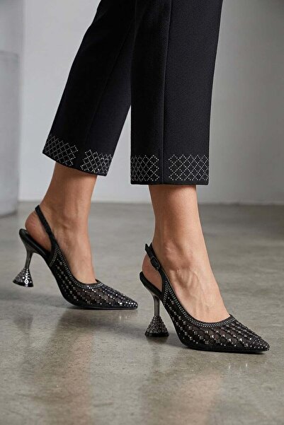 Guja 26Y123 Women's Stoned Evening Dress Shoes Black