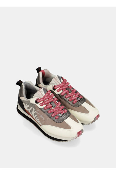 Anekke Sneakers damă roz și albi