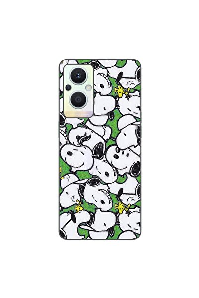OEM Case compatible with Oppo Reno7 Lite Silicone Gel Tpu Model Snoopy Pattern