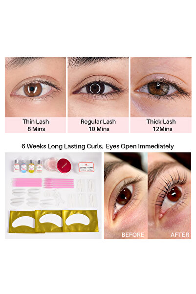 iconsign 2nd Generation Eyelash Perm Kit with Upgraded Glue – Professional Lash Lift & Eyebrow Lamination Kit, Long-Lasting Curl & Brow Styling, Complete Salon & Home Use Set