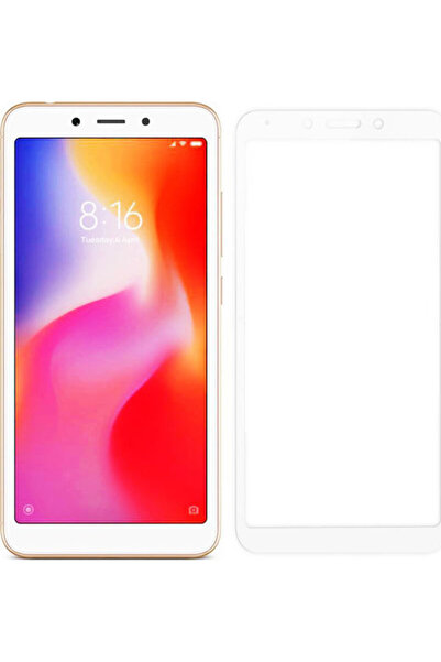 POWERTECH 5D Πλήρες Σκληρυμένο Γυαλί (Redmi 6/6a)