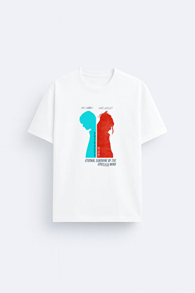 cesita Eternal Sunshine of the Spotless Mind Printed Crew Neck White T-Shirt ...