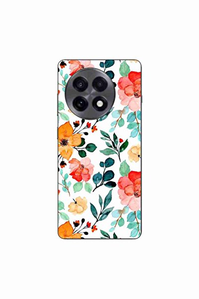 OEM Husa compatibila cu OnePlus 13R Silicon Gel Tpu Model Painted Flowers