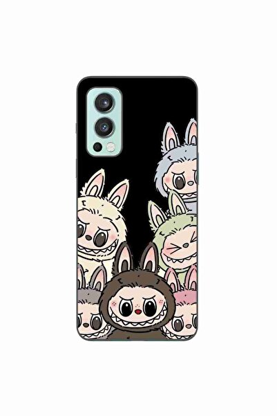 OEM Husa compatibila cu OnePlus Nord 2 Silicon Gel Tpu Model Labubu Pattern B...