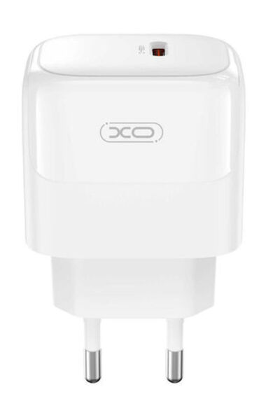 Xo Φορτιστής Χωρίς Καλώδιο με Θύρα USB-C 20W Power Delivery Λευκό (L136)