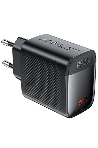 Acefast Φορτιστής χωρίς καλώδιο GaN με θύρα USB-C, 45W Power Delivery, Μαύρο ...