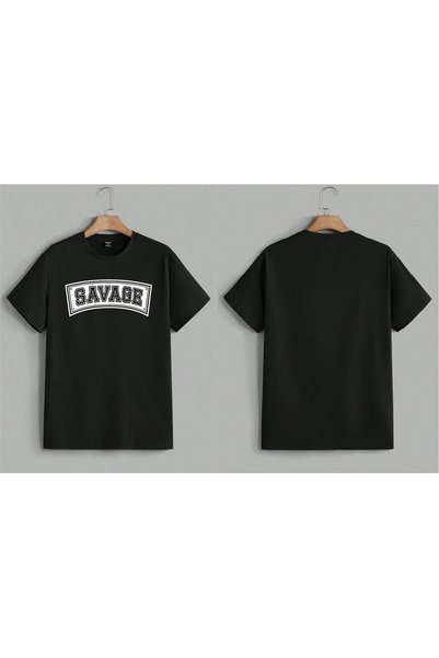 EFEVRA Savage Printed Oversized T-Shirt