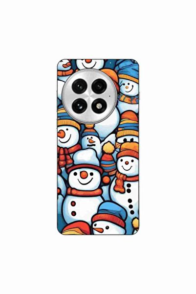 OEM Калъф, съвместим с OnePlus 13, силиконов гел TPU модел с десен на снежен ...