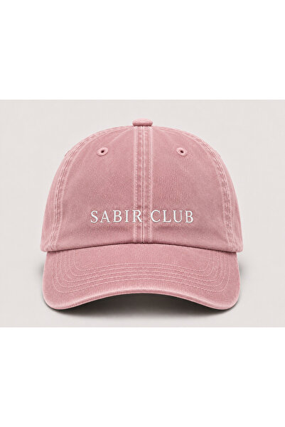 WeavedCo "Patience Club" Street Style Embroidered Vintage Washed Baseball Cap