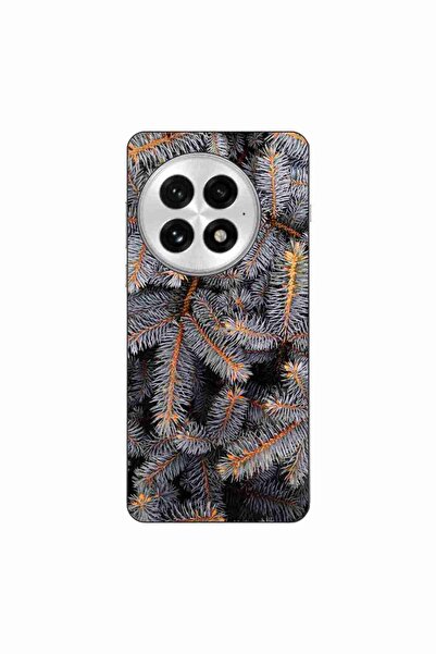 OEM Калъф, съвместим с OnePlus 13, силиконов гел TPU, с десен на клонки от дърво