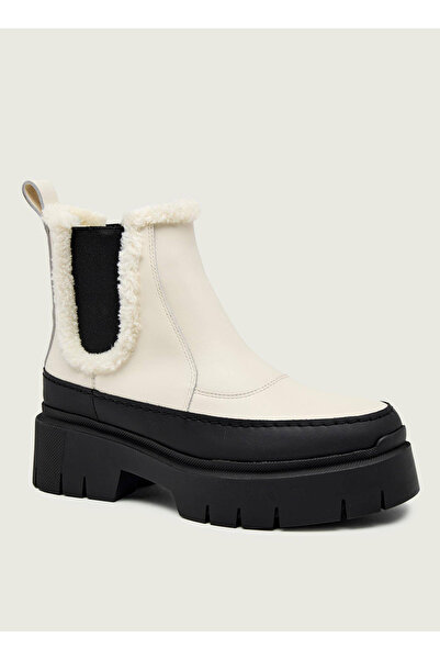 HUGO Beyaz Kadın Sneaker Kris_ChBootie_FRLT