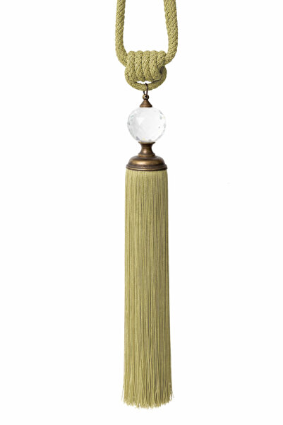 Sophia BORA BORA decorative curtain rod, for lateral fastening of curtains, g...