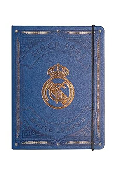 GRUPO ERIK Real Madrid Premium Notebook - A5 Dotted Faux Leather Planner, 100...