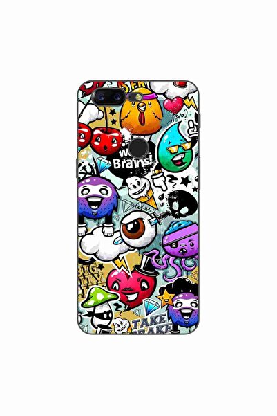 OEM Husa compatibila cu OnePlus 5T Silicon Gel Tpu Model Pop Art Graffiti