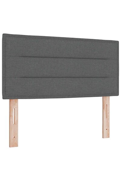 vidaxl LED signboard with LED strip lights Dark grey 100 cm Polyester
