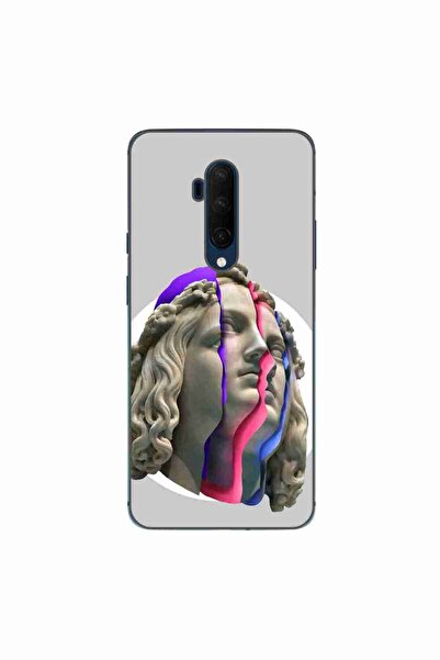 OEM Husa compatibila cu OnePlus 7T Pro Silicon Gel Tpu Model Neon Ruins