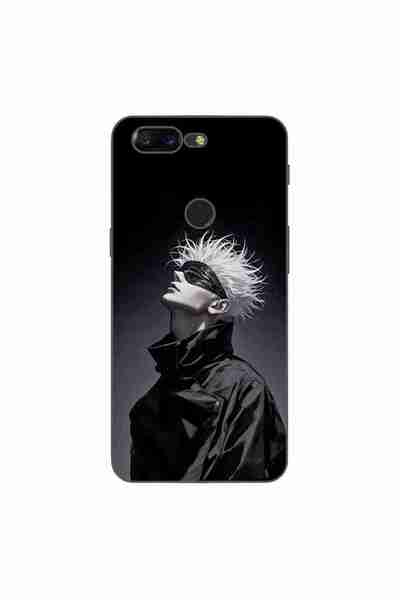 OEM Husa compatibila cu OnePlus 5T Silicon Gel Tpu Model Jujutsu Kaisen Gojo ...