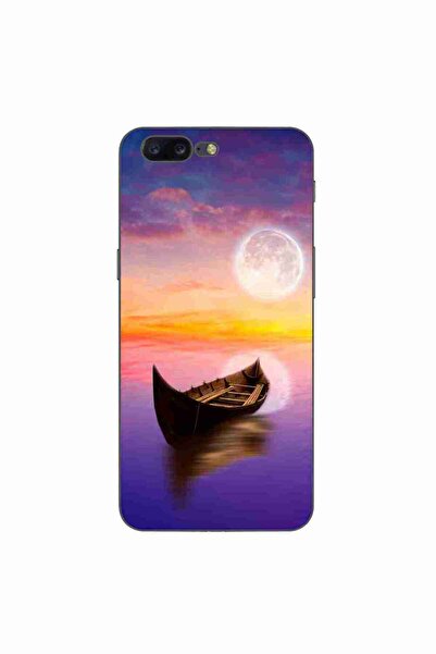 OEM Husa compatibila cu OnePlus 5 Silicon Gel Tpu Model Moonlit Serenity