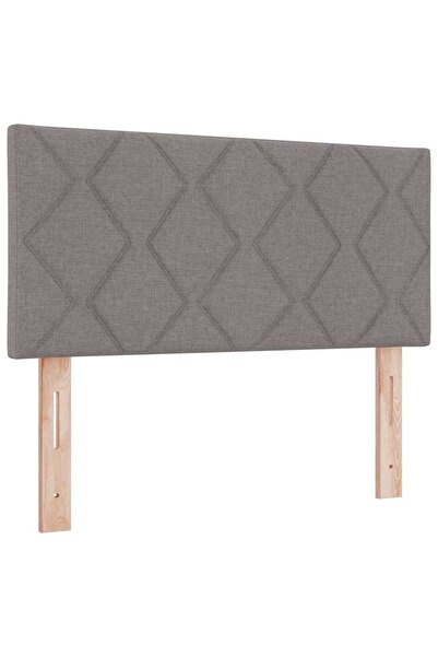 vidaxl Tăblie cap Gri taupe 100 cm țesătură