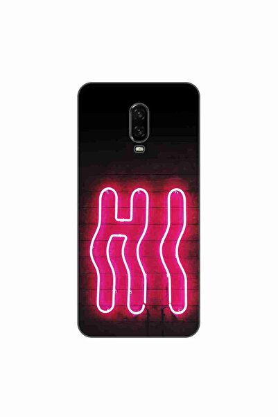 OEM Husa compatibila cu OnePlus 6T Silicon Gel Tpu Model Neon Hi