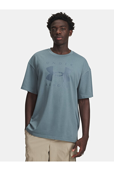 Under Armour Tricou bărbătesc UA M HW OS Branded SS-BLU