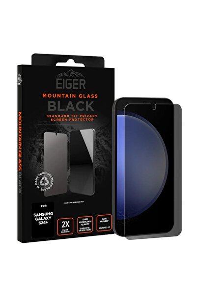 EIGER Folie Sticla Privacy Mountain Glass GRS Samsung Galaxy S24 Plus Negru