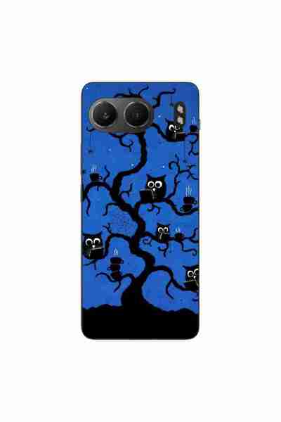 OEM Husa compatibila cu OnePlus Nord 4 Silicon Gel Tpu Model Halloween Tree Owls