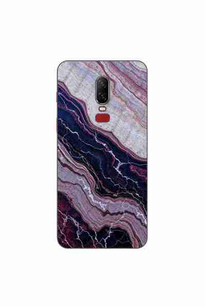 OEM Husa compatibila cu OnePlus 6 Silicon Gel Tpu Model Amethyst Sand Marble