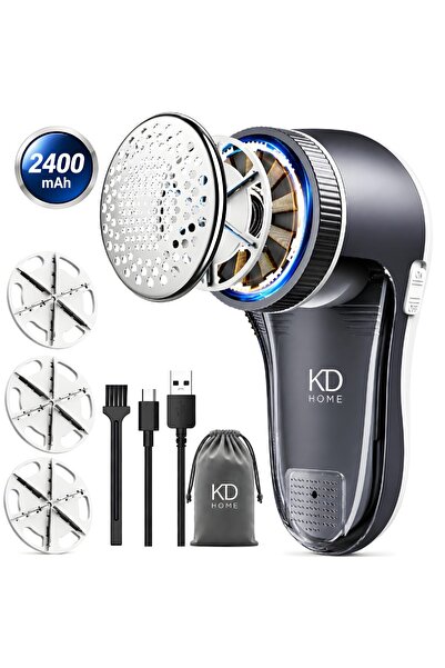 Kdhome Lint Remover, FuzzZero Battery 10,000 Rotations/Min, 2400 mAh Battery ...