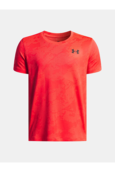 Under Armour Tricou băieți UA Tech Vent Jcqrd SS-RED