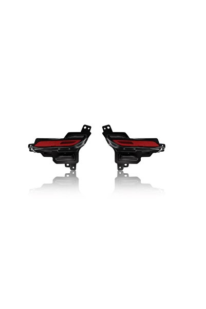 OLED GARAJ Compatible Rear Bumper Reflector Led Left for Tesla Juniper Premium