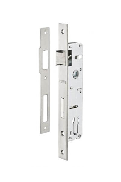 THIRARD Broască îngropată pentru ușă de intrare, 25x85mm, Cilindru cu profil ...