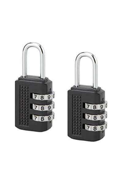 THIRARD Set de 2 lacăte pentru bagaje, cu combinație COMPACT 02, 21 mm