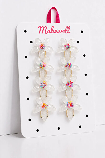 MakeWell Flower 2-Piece Snap Buckle Set