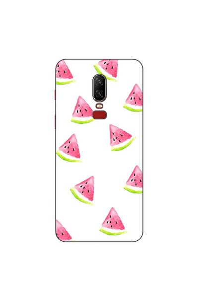 OEM Husa compatibila cu OnePlus 6 Silicon Gel Tpu Model Summer Slices