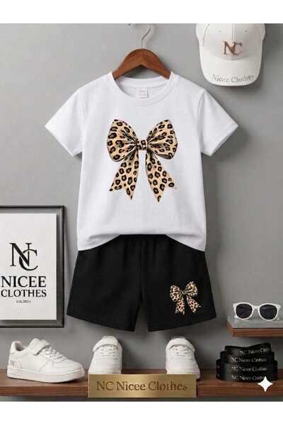 NC Nicee Clothes Tricou și pantaloni scurți de vară pentru copii, unisex (cu ...