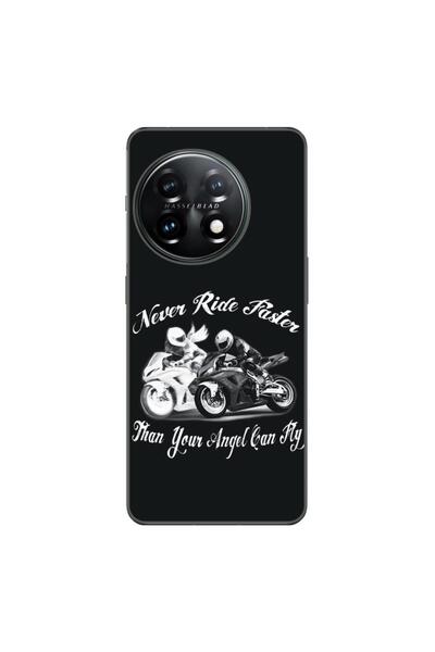 OEM Husa compatibila cu OnePlus 11 Silicon Gel Tpu Model Never Ride Faster