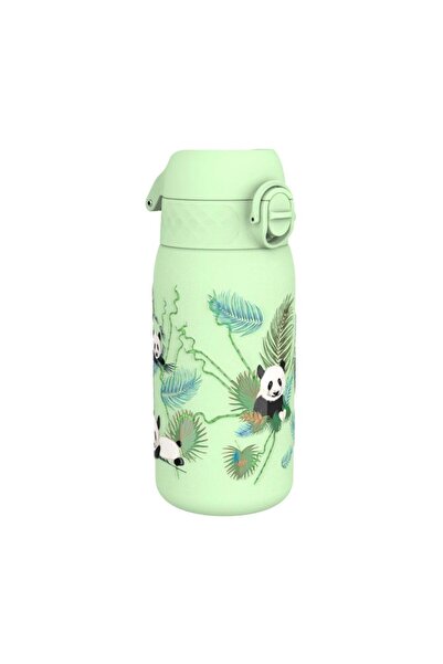 Ion8 Sticla apa pentru copii, inox, 400ml, Pandas -