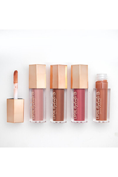 Moda Beauty Smooth Lip Gloss for Smoothing Lips with a Glossy Finish and Plum...