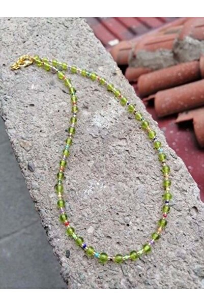 Bozhi Necklace Glass Beads Elegant Gift