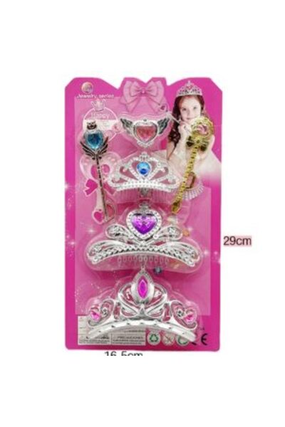 PlayFun Set Coronite Si Accesorii Printesa