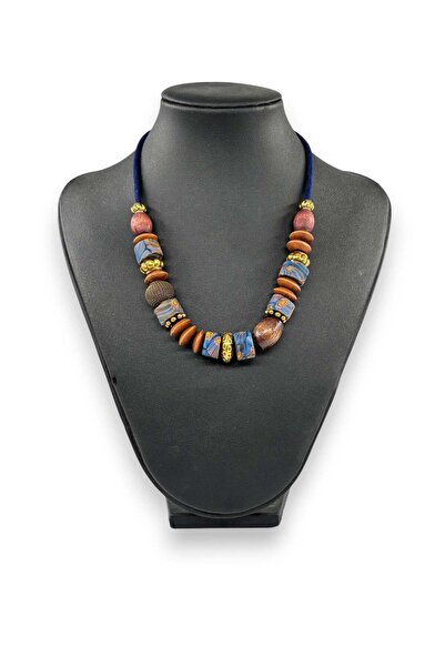Bozhi Necklace Glass Beads Elegant Gift