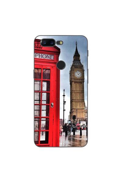 OEM Θήκη συμβατή με OnePlus 5T Σιλικόνης Gel TPU Μοντέλο Λονδίνο