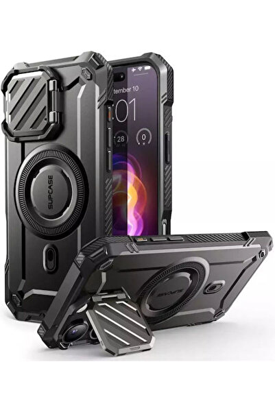 Supcase Unicorn Beetle Mag Xt Πίσω Θήκη Πλαστικό / Σιλικόνη Μαύρο (iPhone 16 ...