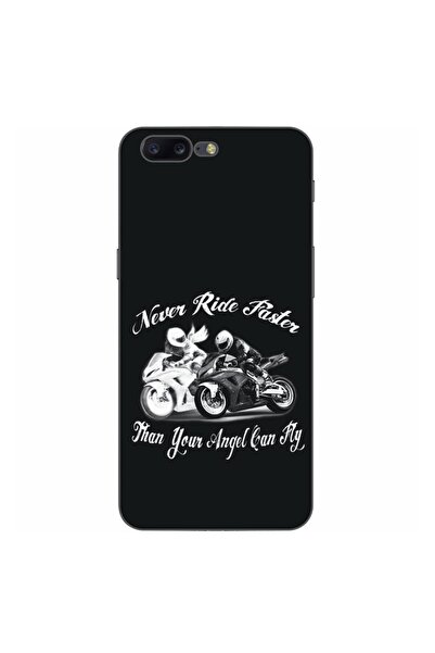 OEM Husa compatibila cu OnePlus 5 Silicon Gel Tpu Model Never Ride Faster