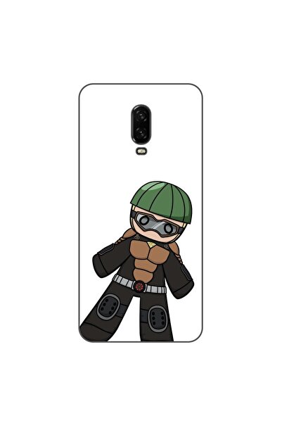 OEM Husa compatibila cu OnePlus 6T Silicon Gel Tpu Model One Punch Man Mumen ...