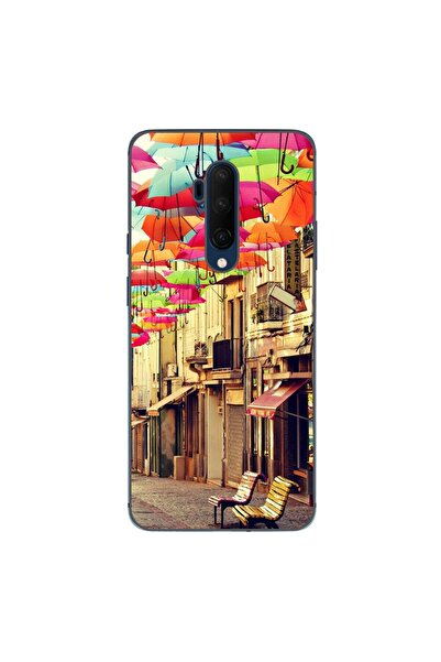 OEM Θήκη συμβατή με OnePlus 7T Pro από σιλικόνη gel TPU με σχέδιο πολύχρωμων ...